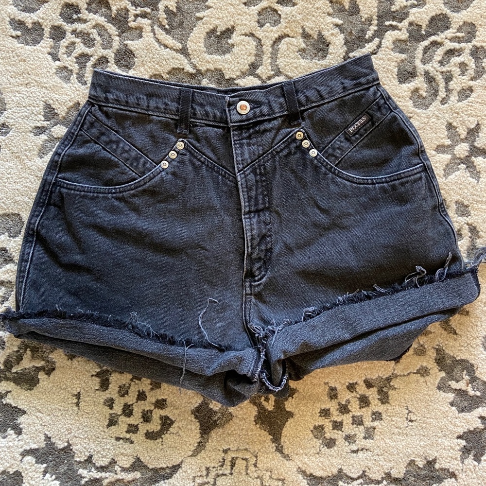 vintage rockies shorts by buckskin babes